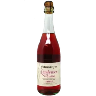 Bouteille de Lambrusco Rosato dell'Emilia