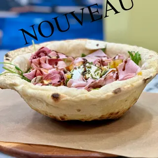 La Saladora, salade dans son assiette comestible