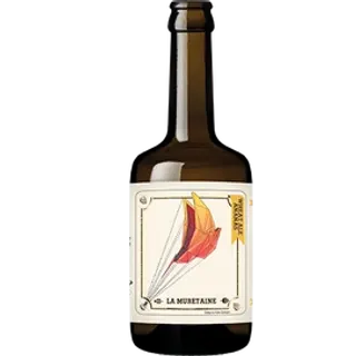 Bouteille de bière La Muretaine blanche à l'ananas